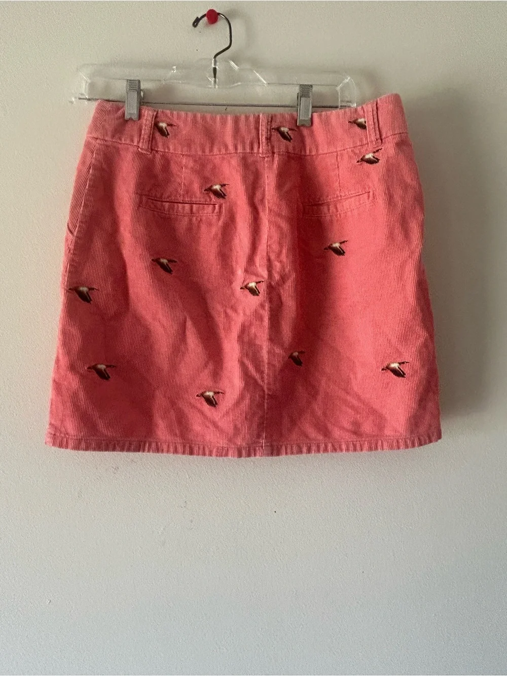 J. crew Duck CoEmbroidered Mini Skirt